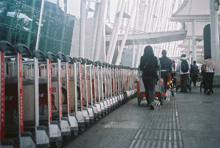 Pedestrian people street film Photo