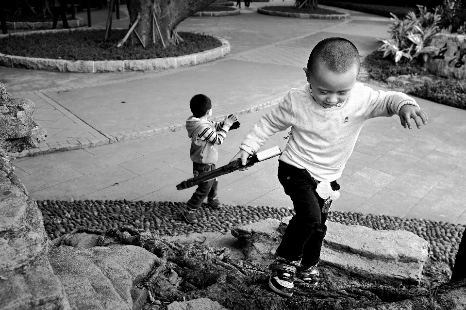 En blanco y negro
 fotografía colina