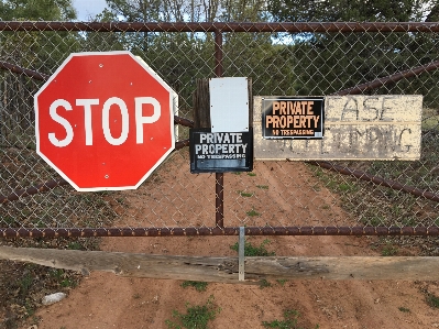 Road highway advertising sign Photo