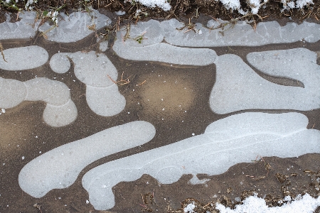 砂 雪 氷 天気 写真