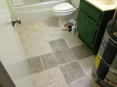 Floor property toilet tile Photo