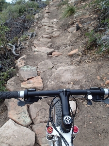 Trail bicycle vehicle soil Photo