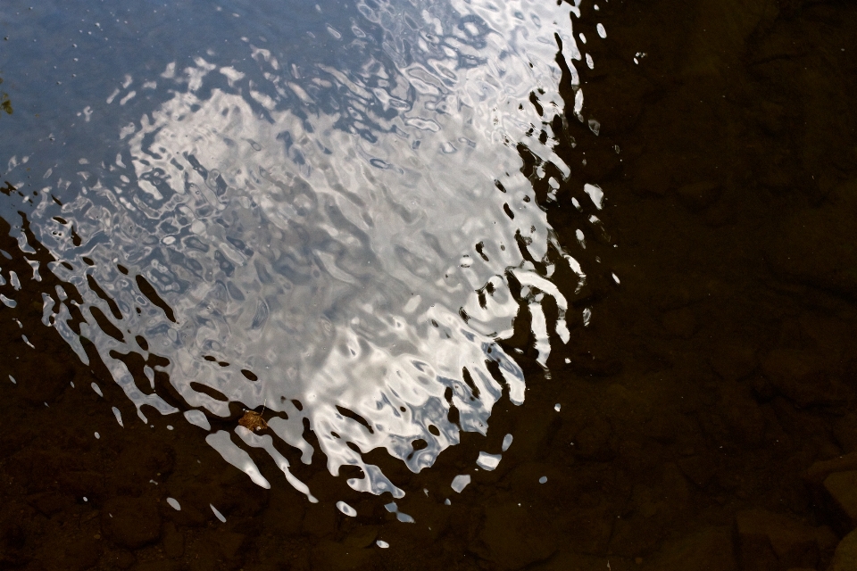 Acqua luce del sole onda ghiaccio