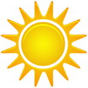 Sunny,sunshine,weather Icon