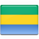 Flag, gabon