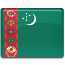 Flag, turkmenistan