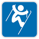 Freistil,Skifahren,Olympia Icon