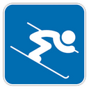 Alpin,Skifahren,Olympia Icon