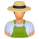 Farmer,person,man,hat Icon