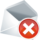 Mail,delete Icon