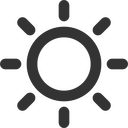 Sun,weather Icon