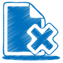 Remove,delete,document Icon