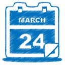 Calendar,march Icon