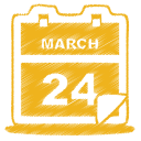 Calendar,march Icon