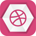 Dribbble,logo Icon