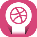 Dribbble,logo Icon