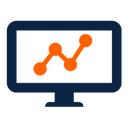 Monitoring,chart,analytics,statistics Icon