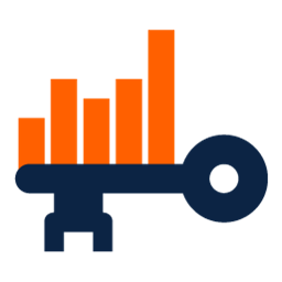 Analyse, graphique, barres, mot-clé