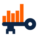 Analysis,chart,bars,keyword Icon