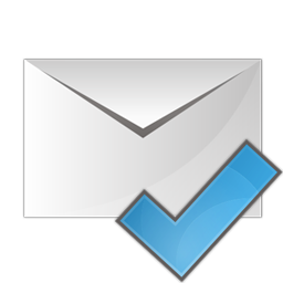 Mail, message, send, accept