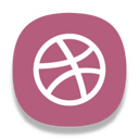 Dribbble,logo Icon