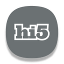 Hi5,logo Icon