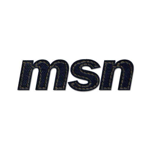 Msn, logo, sosial, jaringan