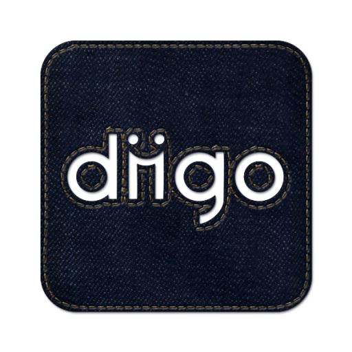 Diigo, logo, persegi, sosial