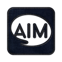 Aim,logo,square,social Icon