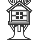 Tree,house,home,building Icon