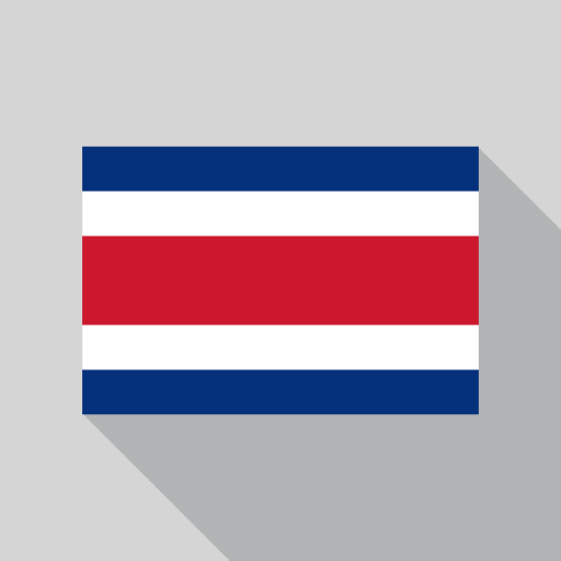 Costa rica, bandera