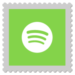 Spotify, logo, pieczęć