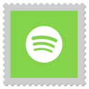 Spotify,logo,stamp Icon