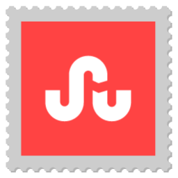 Stumbleupon, logo, stamp