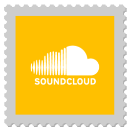 Soundcloud, logo, stamp