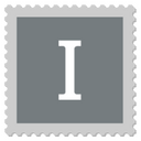 Instapaper,logo,stamp Icon