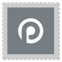 Plaxo, logo, stamp