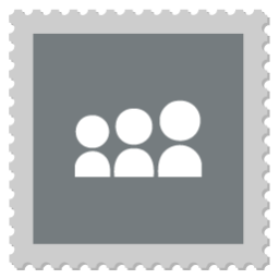 Myspace, logo, stempel