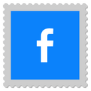 Facebook,logo,stamp Icon