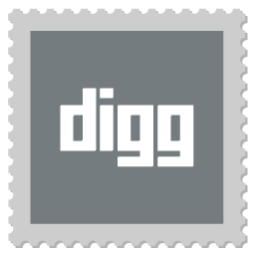 Digg, logo, stamp