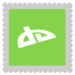 Deviantart, logo, stamp