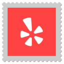 Yelp,logo,stamp Icon