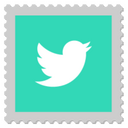 Twitter,logo,stamp Icon