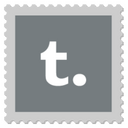 Tumblr,logo,stamp Icon