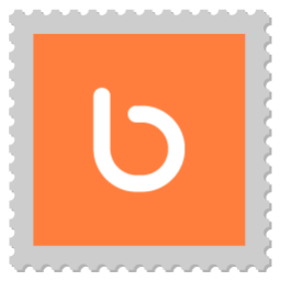 Bebo, logo, stamp