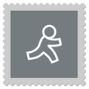 Aim,logo,stamp Icon