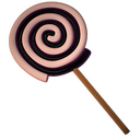 Spiral,black,halloween,candy Icon