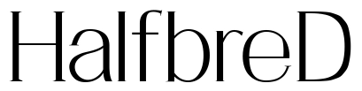 HalfbreD Font