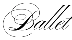 Ballet Font