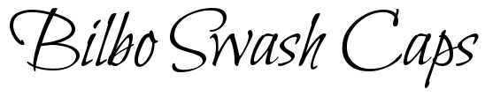 Bilbo Swash Caps Font